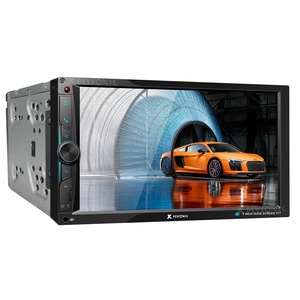 Flysonic — <span class=keywords><strong>lecteur</strong></span> <span class=keywords><strong>DVD</strong></span> de voiture, universel, <span class=keywords><strong>double</strong></span> din 7 pouces, version leader-beurre, MP5 - Product Image 2