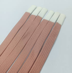 Ficelle à capuche à bout plat en silicone trempé Cordon plat en silicone trempé - Product Image 4