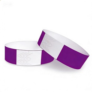 Bracelets et billets en papier jetables écologiques, taille personnalisée pour concerts, bars, parcs aquatiques et parcs d'attractions pour enfants - Product Image 1