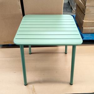 <span class=keywords><strong>Mesa</strong></span> de hierro de <span class=keywords><strong>alta</strong></span> calidad, marco de Metal, <span class=keywords><strong>mesa</strong></span> de comedor al aire libre, hogar, restaurante, café, Patio, Bistro, <span class=keywords><strong>mesa</strong></span> de cena cuadrada - Product Image 1