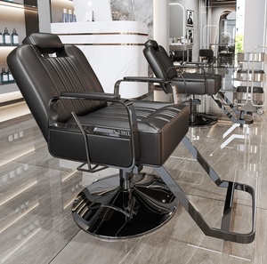 เก้าอี้ตัดผมร้านตัดผม Zs Barber Shop เก้าอี้ทำผมแบบพิเศษ เก้าอี้ปรับระดับได้สำหรับตัดผมและจัดแต่งทรงผม - Product Image 3