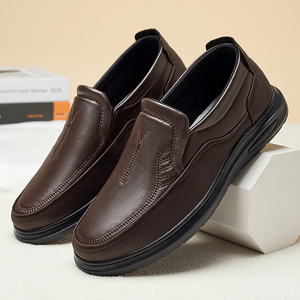 Fashion Men Shoes Sneakers Breathable New Loafers Shoes Casual Sneakers Leather Handmade Men Shoes Sneakers - Product Image 3