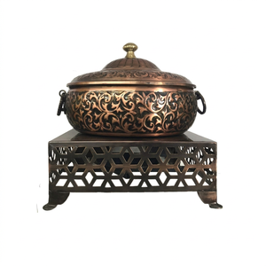 Casserole et chauffe-plats pour buffet Chauffe-plats Design gaufré pour traiteur - Product Image 1