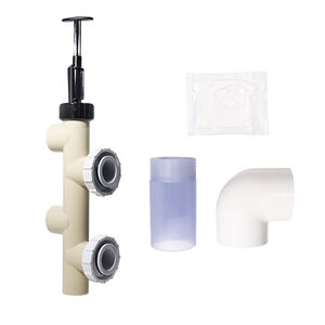 पेंटएयर 263064 pvc पुश पुल स्लाइड वाल्व, 7 1/2 इंच सेंटरलाइन, बादाम के लिए और रेत फिल्टर पूल सहायक उपकरण - Product Image 1