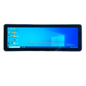 Alta luminosità 1000 lendini lungo sottile bus lcd pubblicità allungata tipo TFT LCD display lcd