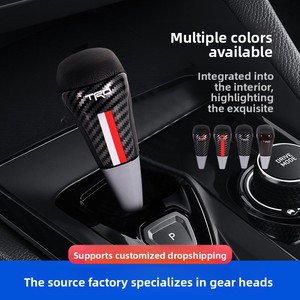 Universal Carbon Fiber &amp; Leather Gear Shift Knob for Honda Toyota Modified <strong>Car</strong> <strong>Accessories</strong> <strong>in</strong> Stock Discount - Product Image 3