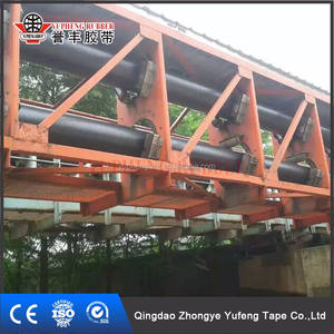 Malzeme taşıma için konveyör kayış silindiri boru kauçuk bantlı konveyörler - Product Image 5