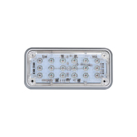 Lámpara de Advertencia LED Perimetral para Vehículos de Nuevo Diseño con Función de Sincronización L1808 con Lente Transparente