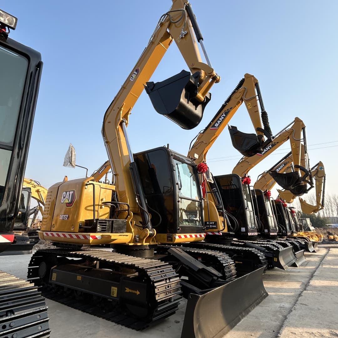 Экскаваторы Caterpillar CAT307E2 экскаватор Cat 320D 312D 320C по низкой цене, гусеничный экскаватор