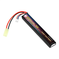Baterai Vant Lipo 1200mah 30c 2s 7.4V untuk Senjata Airsoft dengan Konektor Tamiya