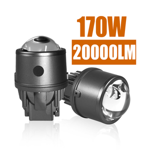 Lente de Proyector Bifocal Láser Bi-LED para Faros Antiniebla, 3.0 Pulgadas, Súper Brillante, Doble, Universal para BMW, Benz, Toyota Camry 2018 - Product Image 1