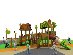 Parcours d'obstacles en bois pour enfants - Product Image 3