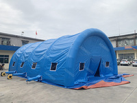 Structure de stockage gonflable sur mesure en PVC, abri à air comprimé, tente d'entrepôt, imperméable quatre saisons, ouverture rapide, à vendre