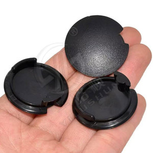 Xinyida Tow <b>Hook</b> Cap For Smart <b>Car</b> Front Rear Bumper T350 Black Plastic 26mm 31.9mm - Product Image 2