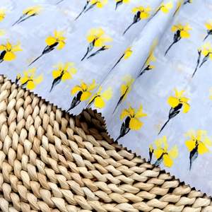 Nouvel arrivage de popeline de coton peigné à impression numérique de petit motif floral populaire pour enfants vêtements pour enfants - Product Image 4