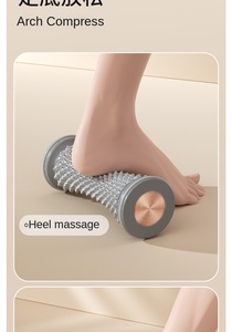 Rodillo Masajeador de Pies y Piernas para Yoga, Fascia Plantar, Fitness en Casa, Tabla de Acupresión, Relajación Muscular Profunda, Ergonómico - Product Image 2