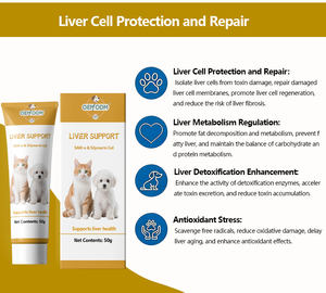 Integratore per Animali Domestici Personalizzato OEM ODM con Silimarina, Gel per il Supporto Epatico per Cani e Gatti con Digestione Sensibile - Product Image 4