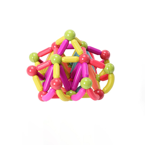 Set di Costruzioni in Plastica Educativo DIY con <span class=keywords><strong>Bastoncini</strong></span> Magnetici Colorati, Puzzle Componibile a Basso Costo di Fabbrica - Product Image 5