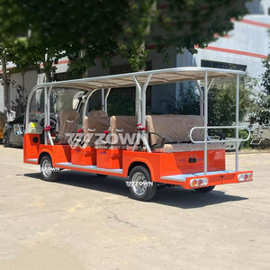 Bus électrique fermé pour visites touristiques, sièges confortables, 14 places, navette touristique écologique pour parcs à thème et hôtels - Product Image 2