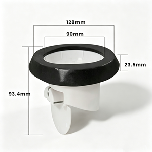 Anillo de cera de caucho flexible, ecológico y a prueba de olores, con diseño moderno para tuberías de desagüe de inodoro de 3 pulgadas con ajuste por compresión. - Product Image 3