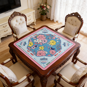 Tapis de Mahjong Américain de Qualité Supérieure avec Coussin Épais et Sac de Transport pour la Maison, les Fêtes et les Divertissements – En Stock aux États-Unis - Product Image 3