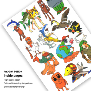 Libro <span class=keywords><strong>da</strong></span> <span class=keywords><strong>Colorare</strong></span> World of Warcraft, Bestseller, Divertimento per Bambini, Libro <span class=keywords><strong>da</strong></span> <span class=keywords><strong>Colorare</strong></span> Astratto con <span class=keywords><strong>Alieni</strong></span>, Stampa e Personalizzazione all'Ingrosso - Product Image 4