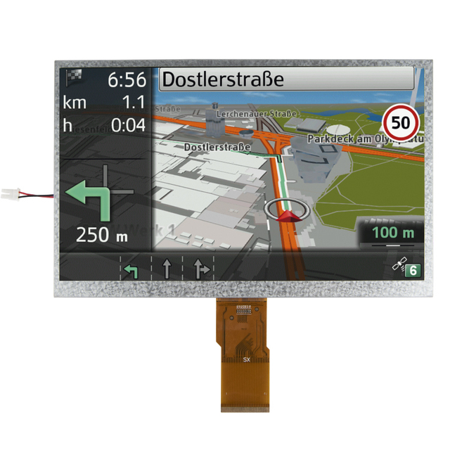 New Arrival 10.1 Inch IPS 1024*600 LVDS 40PIN tablet touch tft 10.1 Lcd Display panel