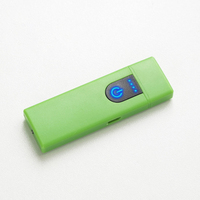 Briquet à double arc coupe-vent de haute qualité Briquet électrique en métal USB rechargeable avec logo personnalisé