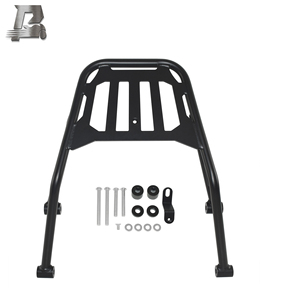 แร็คท้ายรถมอเตอร์ไซค์สำหรับ <span class=keywords><strong>KAWASAKI</strong></span> <span class=keywords><strong>Eliminator</strong></span> 500 ปี 2023-2025 พร้อมขายึดและอุปกรณ์เสริม - Product Image 1
