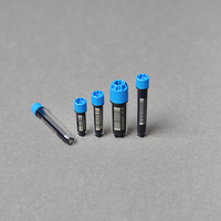 AMNGENT Cryovials 2D SBS compatibles avec l'automatisation, en PP de qualité médicale, 0,5 ml-2 ml, pour utilisation en biobanque, avec support de 96 positions pour un rendement élevé