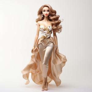 Giocattoli dollaro promozione ragazza Fashionista giocattoli bella bambola Asst bel giocattolo Set bambole amorevoli - Product Image 3