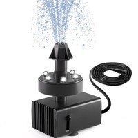 Pompa Air celup DC Mini, untuk mandi burung, pendingin udara, kolam ikan dan perawatan Air minum