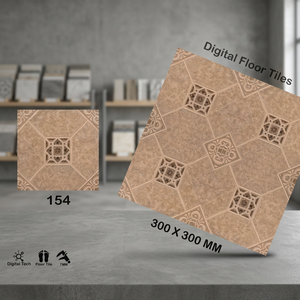 Carreaux de sol en céramique imprimés numériquement Vistaar Brand 30x30cm, design terrazzo glacé pour sols intérieurs - Product Image 4