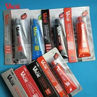 4 Warna 85g VAOK RTV Silicone Sealant Pembuat Gasket untuk Penggunaan Otomotif & Transportasi Tidak Menyusut