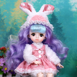 Poupées <span class=keywords><strong>de</strong></span> bébé en plastique bon marché Dream Fairy Bjd 1/6 30 cm, jouets pour filles, corps entier, vente en gros, poupées en tissu - Product Image 3