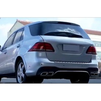 Kit de Carrocería con Parachoques Delanteros y Traseros Nuevos y Mejorados para ML W166 2011-2015, Edición sin Pérdidas, Fijación con Tornillos, Estilo AMG para Benz GLE W166