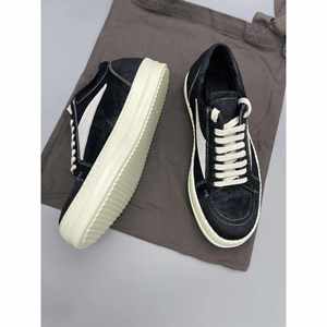 Sneakers en cuir et mesh unisexes, respirantes, antidérapantes, chaussures décontractées pour hommes et femmes, style marche - Product Image 2