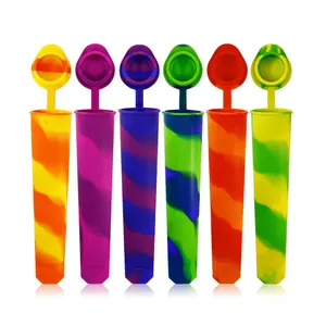 silicone reusable popsicle cakesicle molds-ice pop