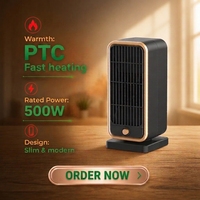 Radiateurs pour l'hiver à domicile 220V 500W, élément chauffant céramique PTC haute puissance, ventilateur chauffant pour serre, atelier, usine, entrepôt