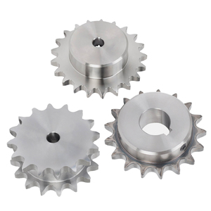 OEM ODM fornitura di fabbrica su misura grande passo di distribuzione catena in acciaio pignone doppia ruota pulegge pignone - Product Image 5