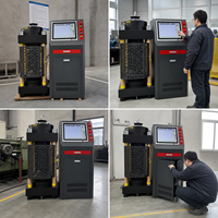 Máquina de Ensayo de Compresión de Hormigón con Tornillo de Rosca Eléctrico y Control por Computadora para Pruebas de Estrés Constante