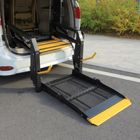 Plataforma Elevadora Plegable para Sillas de Ruedas con Plataforma Trasera Integrada para Carga y Descarga en MPV, Furgonetas y Camiones - Precio Mayorista