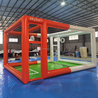 Jeu de ballon de football Drone commercial Drone gonflable Match de football arène parcours d'obstacles de Drone gonflable