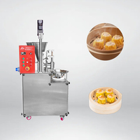 Machine à faire des siomai Fuxin, petite taille, 30 pièces/min, moteur 870W |   Machine automatique de fabrication de raviolis et de dim sum pour cuisine commerciale SUS304 CE