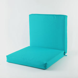 Bantal Kursi Teras Luar Ruangan, dengan Tali Tahan Air Berumbai Persegi Furnitur Highback Bantal Lantai Bantal Kursi Kantor Bantalan - Product Image 2