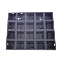 Panneau d'affichage LED P6 personnalisé pour l'extérieur panneau d'affichage LED enseigne étanche fer aluminium métal cadre éclairage LED