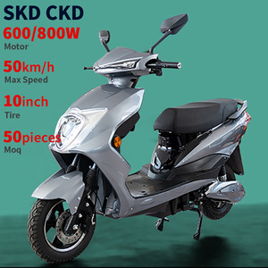 Motocicleta Eléctrica para Adultos CKD SKD de 10 Pulgadas, 600/800W, Velocidad de 50km/h, Scooter Eléctrico de 2 Ruedas para Carreras, en Venta - Product Image 2