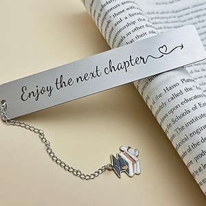 Marcapáginas Personalizados al por Mayor para Graduación 2026, <span class=keywords><strong>Regalo</strong></span> Inspirador para Estudiantes, para Él y Ella, Disfruta del Próximo Capítulo - Product Image 2