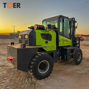 כונן ארבעה גלגלים מחוץ לכביש מלגזה האחורי המפרק 3 טון 3000 ק "ג 4WD כל השטח מלגזה שטח מלגזה - Product Image 6