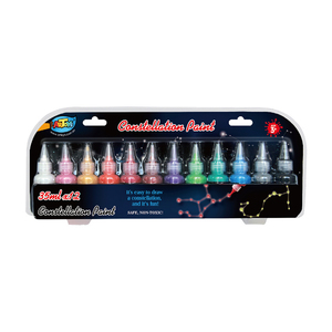 ชุดสีอะคริลิคสำหรับเด็ก 35 มล. <span class=keywords><strong>12</strong></span> สี สำหรับ<span class=keywords><strong>วาด</strong></span>ภาพสร้างสรรค์ลายกลุ่มดาว ใช้ได้กับผ้าใบ แก้ว และกระดาษ - Product Image 1